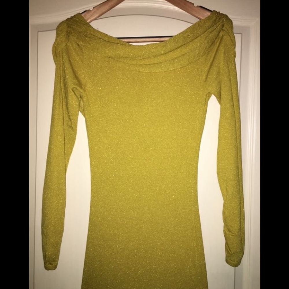 Marciano Beautiful Metallic Gold Sweater
